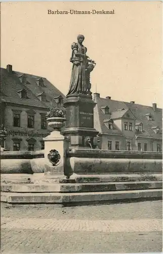 Annaberg - Barbara-Uttmann-Denkmal -277156