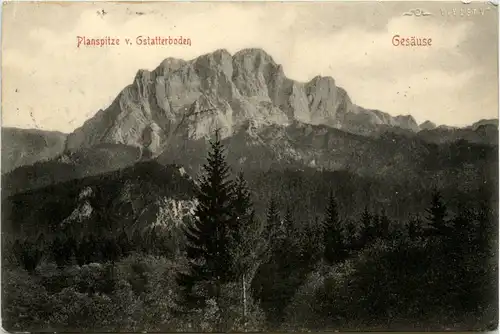 Gesäuse/Steiermark - Gesäuse, Planspitze v. Gstatterboden -315316