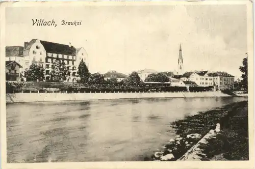 Villach/Kärnten - Villach, Drauquai -315526