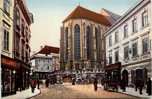 Villach/Kärnten - Villach, Hauptplatz mit der Stadtpfarrkirche -315560