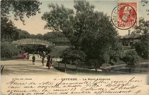 Ostende - Le parc Leopold -283288
