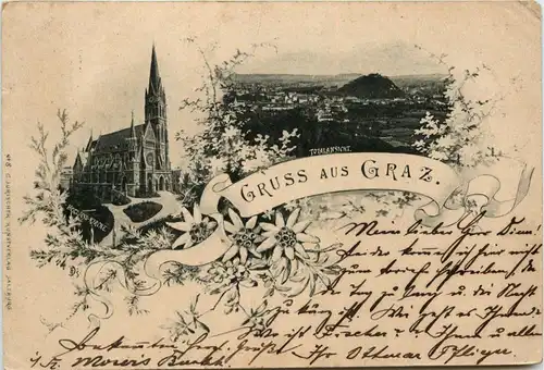 Graz/Steiermark - Graz, Gruss aus Graz -315656