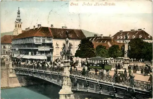 Graz/Steiermark - Graz, Franz Karl-Brücke -315696