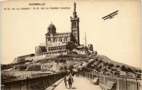 Marseille - Notre Dame de la garde - Aereplane -282914