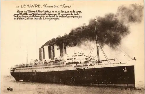 Paquebot Paris -282286