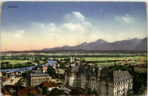 Villach/Kärnten - Villach, Nordost gegen Görlitzen -316052