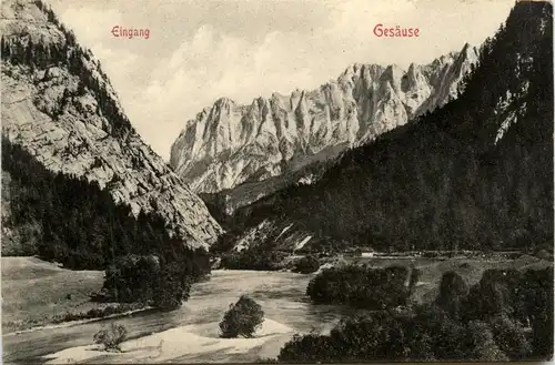 Gesäuse/Steiermark - Gesäuse, Eingang -315204