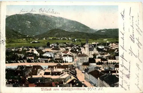 Villach/Kärnten - Villach, vom Stadtpfarrturm -316154