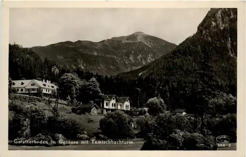 Gesäuse/Steiermark - Gesäuse, Dorf Johnsbach mit Admonter Reichenstein -315088