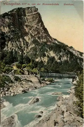 Gesäuse/Steiermark - Gesäuse, Planspitze von der Kummerbrücke -315150