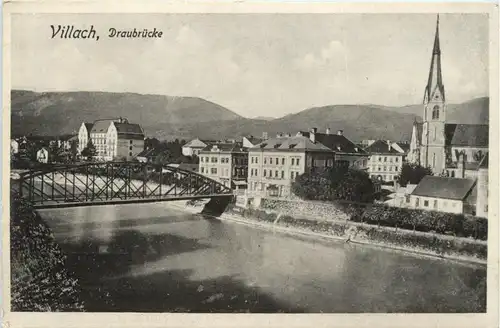 Villach/Kärnten - Villach, Draubrücke -316182