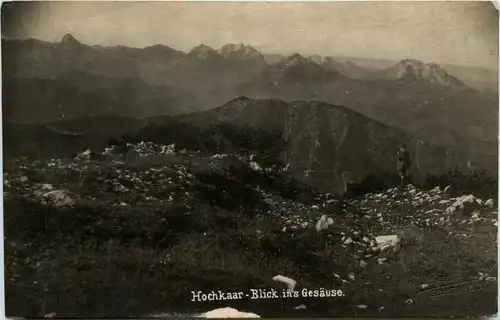 Gesäuse/Steiermark - Gesäuse, Hochkaar - Blick ins Gesäuse -315122