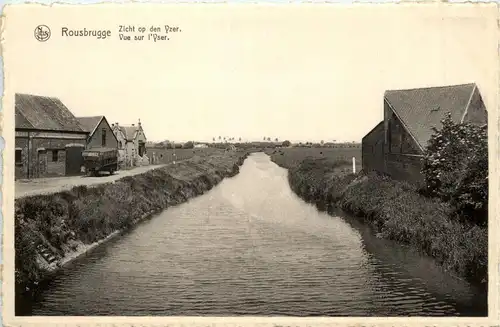 Rousbrugge - Vue sur l Yser -283474