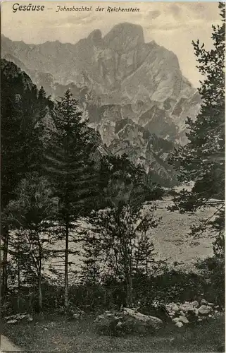 Gesäuse/Steiermark - Gesäuse, Johnsbachtal, der Reichenstein -315182