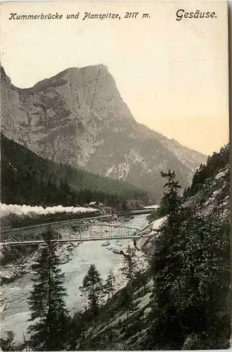 Gesäuse/Steiermark - Gesäuse, Kummerbrücke und Planspitze -315404