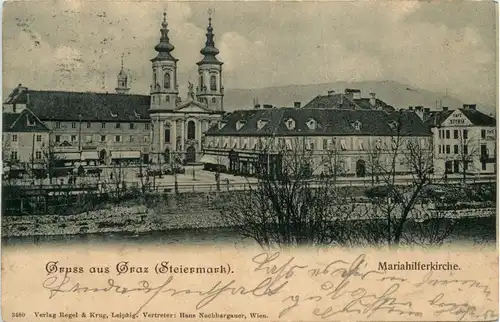 Graz/Steiermark - Graz, Mariahilfer Kirche -315016