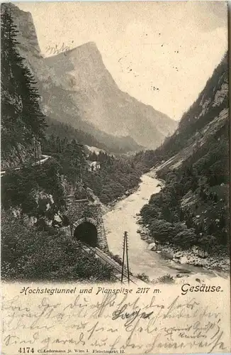 Gesäuse/Steiermark - Gesäuse, Planspitze u. Hochstegtunnel -315262