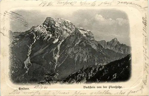 Gesäuse/Steiermark - Gesäuse, Buchstein von der Planspitze -315448