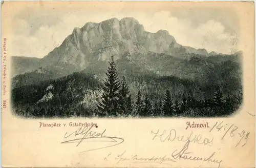 Gesäuse/Steiermark - Gesäuse, Planspitze v. Gstatterboden - Admond -315468