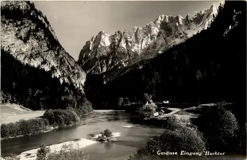 Admont und Gesäuse/Steiermark - Gesäuse Eingang Hochtor -316546