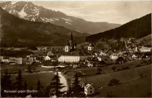 Mariazell/Steiermark - Mariazell, gegen Oetscher -316496