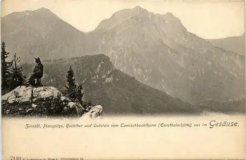 Gesäuse, Zinnödl, Planspitze, Hochthor und Oedstein -315482