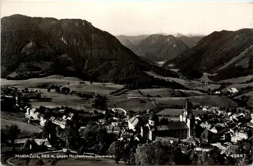 Mariazell/Steiermark - Mariazell, gegen Hochschwab -316536