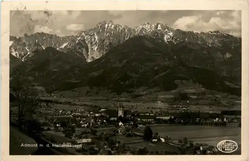 Admont und Gesäuse/Steiermark - Admont mit den Hallermauern -316576