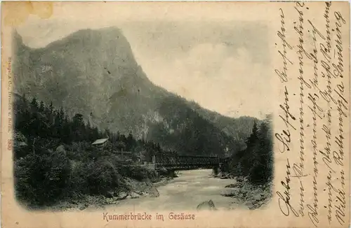 Gesäuse/Steiermark - Gesäuse, Kummerbrücke -315338