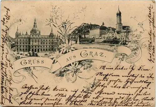 Graz/Steiermark - Graz, Gruss aus Graz -315658