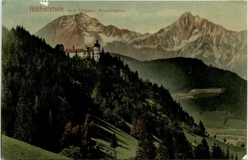 Admont und Gesäuse/Steiermark -Röthelstein m.d. Pyhrgas und Scheiblingstein -316720