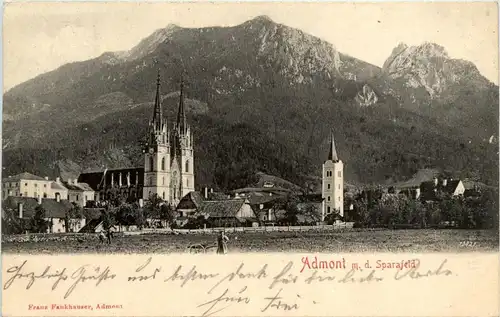 Admont und Gesäuse/Steiermark - Admont - mit dem Sparafeld -316740