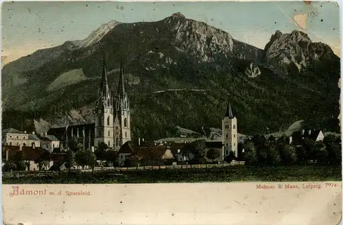 Admont und Gesäuse/Steiermark - Admont - mit dem Sparafeld -316760
