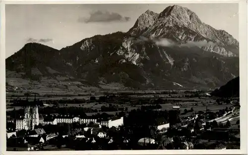 Admont und Gesäuse/Steiermark -Admont mit dem gr. Buchstein -316656