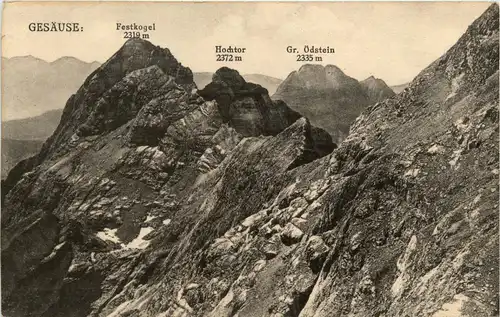 Gesäuse: Festkogel, Hochtor, Gr.Ödstein -316788