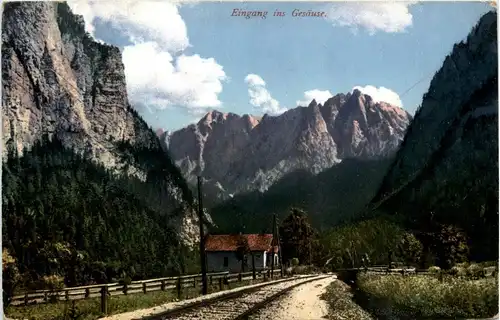 Admont und Gesäuse/Steiermark - Gesäuse: Eingang -316808