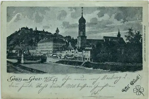 Graz/Steiermark - Graz, Gruss aus Graz -315930