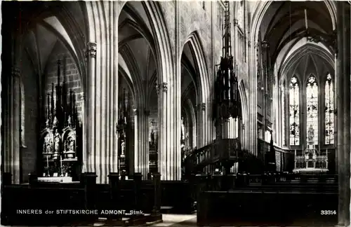 Admont und Gesäuse/Steiermark - Admont: Inneres der Stiftskirche -316864