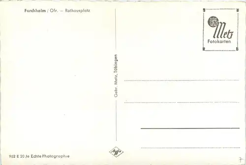 Forchheim - Rathausplatz -242572