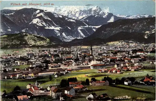 Villach/Kärnten - Villach, mit Mangart -316116