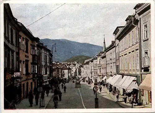 Villach/Kärnten - Villach, Adolt-Hitler-Platz mit Gerlitzen -315518