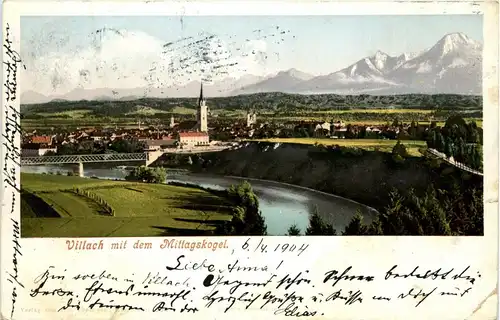 Villach/Kärnten - Villach, mit dem Mittagskogel -316056