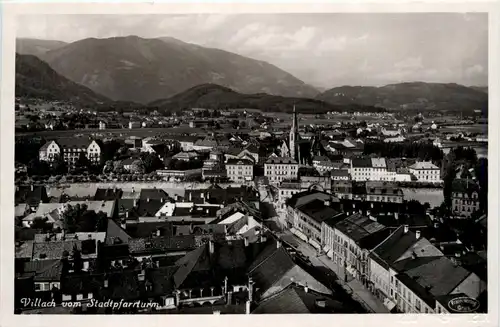 Villach/Kärnten - Villach, vom Stadtpfarrturm -316222