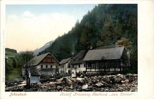 Gesäuse, Johnsbach, Rudolf Kröswang Gasthaus Zum Donner -315950