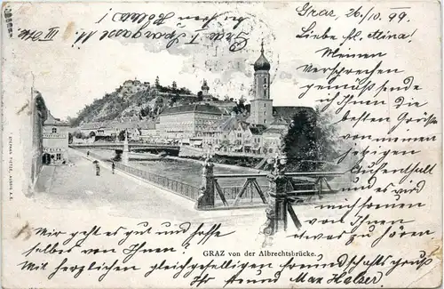 Graz/Steiermark - Graz, von der Albrechtsbrücke -315670