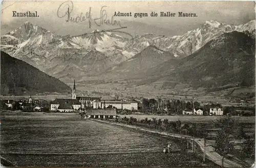 Admont: gegen die Hallermauern - Ennsthal -317090