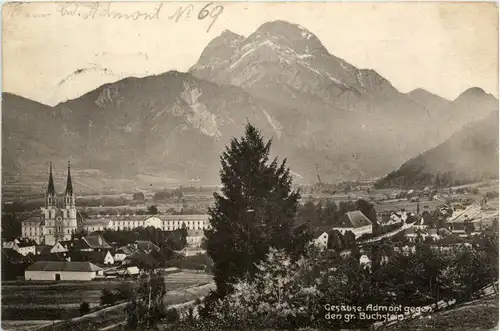 Admont und Gesäuse/Steiermark - Admont gegen den gr. Buchstein -317060