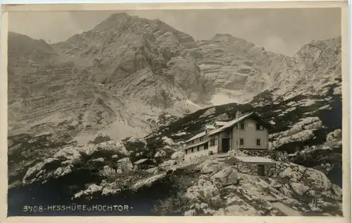 Gesäuse/Steiermark - Gesäuse, Hesshütte mit Hochtor -315114