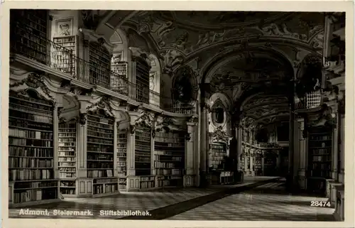 Admont und Gesäuse/Steiermark - Admont: Stiftsbibliothek -317200