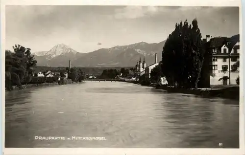 Villach/Kärnten - Villach, Draupartie m. mittagskogel -316002